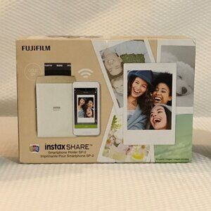 Fujifilm Instax Share SP‑2 Smartphone Printer Kit- Gold- New in Box + Bonus Film